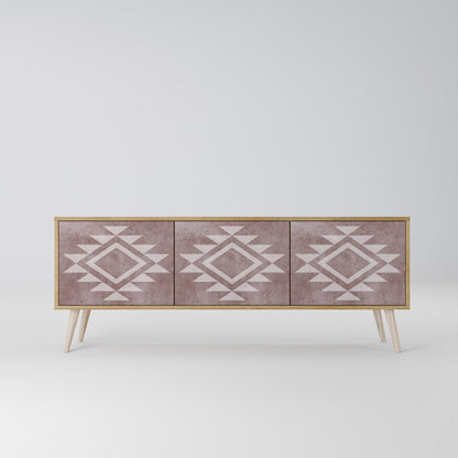 Mobile TV MARVEL MOSAIC a 3 ante in effetto rovere