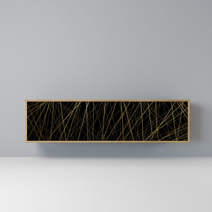 BRIGHT MESH Mobile TV a 3 ante in effetto rovere