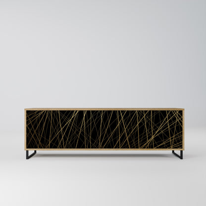 BRIGHT MESH Mobile TV a 3 ante in effetto rovere
