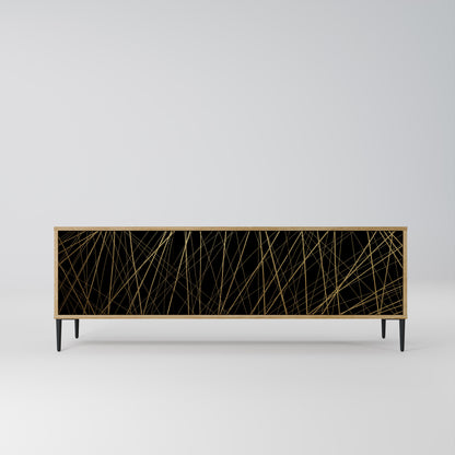 BRIGHT MESH Mobile TV a 3 ante in effetto rovere