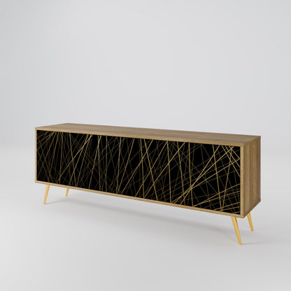 BRIGHT MESH Mobile TV a 3 ante in effetto rovere