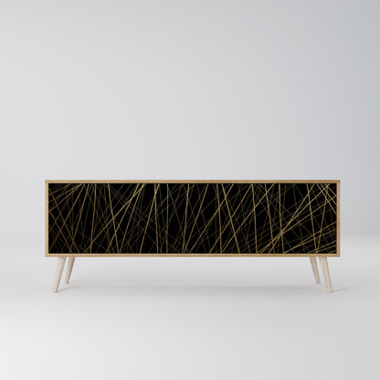 BRIGHT MESH Mobile TV a 3 ante in effetto rovere