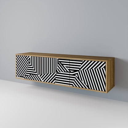 Mobile TV ILLUSIONARY LATTICE a 3 ante in effetto rovere