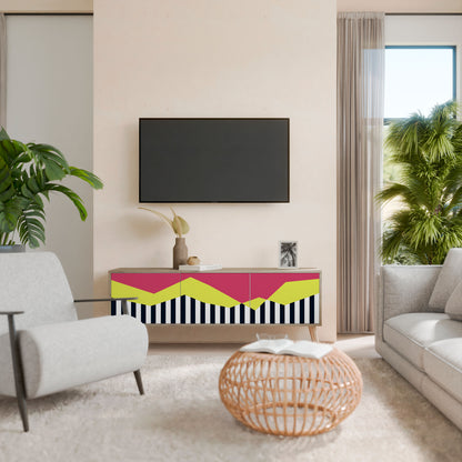 PIANO FANTASY Mobile TV a 3 Ante in Effetto Rovere