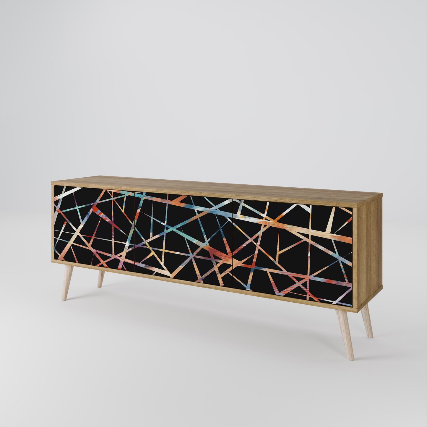 POLYGON VERVE Mobile TV a 3 Ante in Effetto Rovere