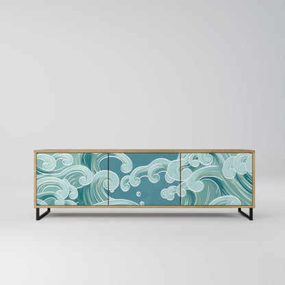 Mobile TV ASIAN SWAY a 3 ante in effetto rovere