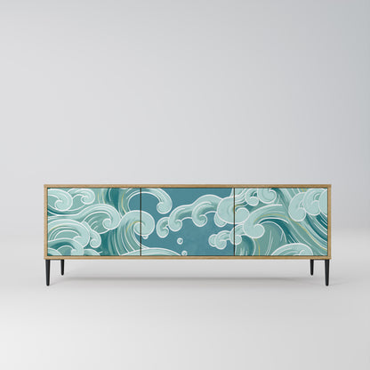 Mobile TV ASIAN SWAY a 3 ante in effetto rovere