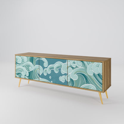 Mobile TV ASIAN SWAY a 3 ante in effetto rovere