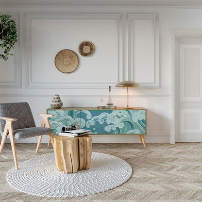 ASIAN SWAY Mobile TV a 3 Ante in Effetto Rovere