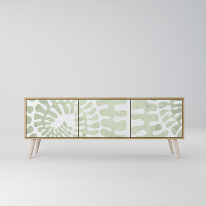 HELIX DANCE 3-Door TV Stand in Oak Effect