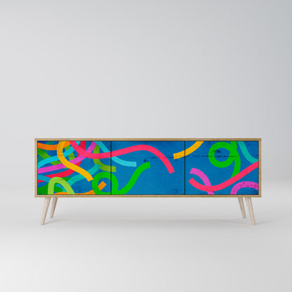 STREAMER TANGLE Mobile TV a 3 Ante in Effetto Rovere