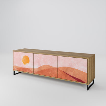 Mobile TV LUMINOUS SUNLIGHT a 3 ante in effetto rovere