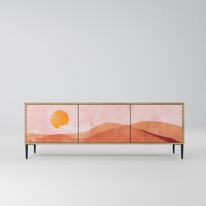 Mobile TV LUMINOUS SUNLIGHT a 3 ante in effetto rovere