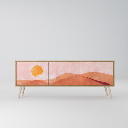 Mobile TV LUMINOUS SUNLIGHT a 3 ante in effetto rovere