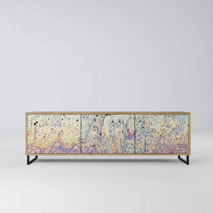 Mobile TV MOSAIC OF COLORS a 3 ante effetto rovere