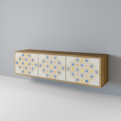 Mobile TV a 3 ante PATTERNED PRISM in effetto rovere