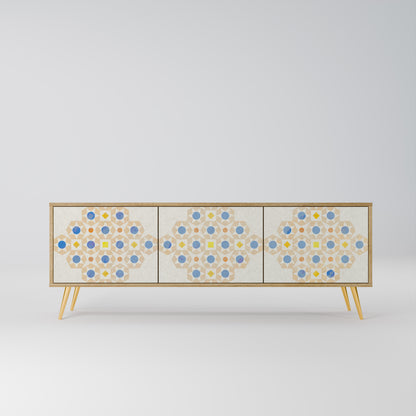 Mobile TV a 3 ante PATTERNED PRISM in effetto rovere