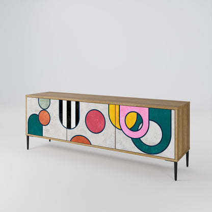 Mobile TV COOL STORY a 3 ante effetto rovere