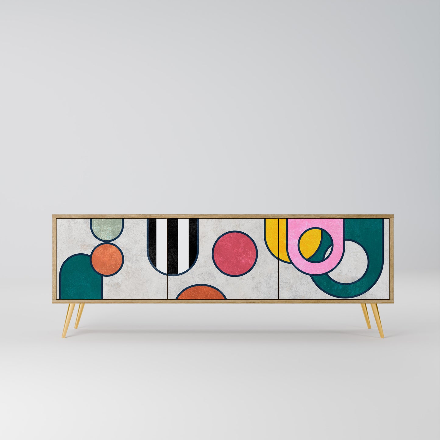 Mobile TV COOL STORY a 3 ante effetto rovere