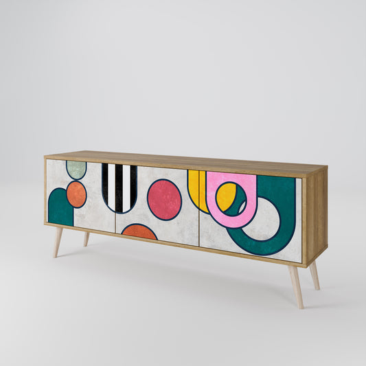 Mobile TV COOL STORY a 3 ante effetto rovere