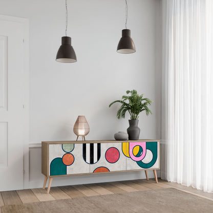 Mobile TV COOL STORY a 3 ante effetto rovere