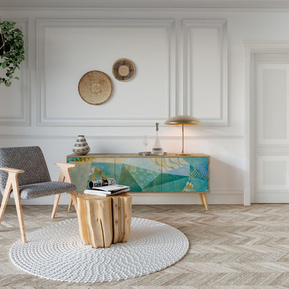 Mobile TV SPECTRUM SPLENDOR a 3 ante in effetto rovere