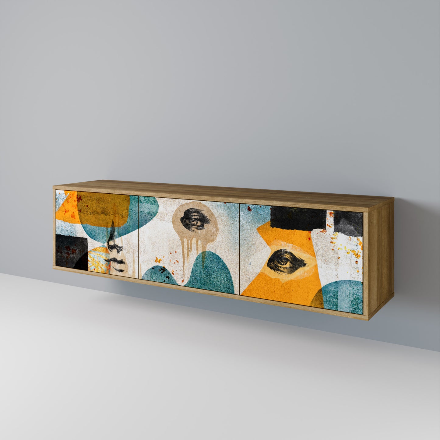 ABSTRACT FACES Mobile TV a 3 ante in effetto rovere
