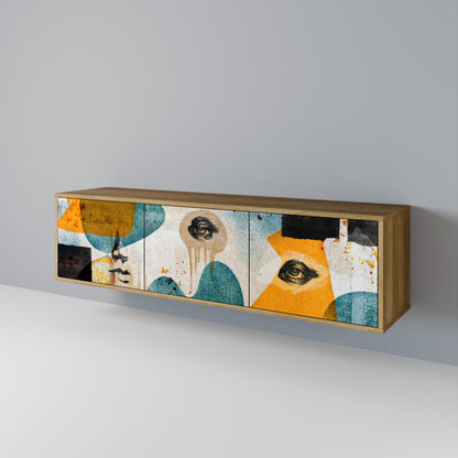 ABSTRACT FACES Mobile TV a 3 ante in effetto rovere