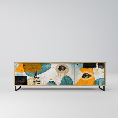 ABSTRACT FACES Mobile TV a 3 ante in effetto rovere