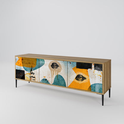 ABSTRACT FACES Mobile TV a 3 ante in effetto rovere