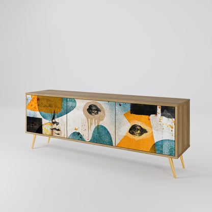 ABSTRACT FACES Mobile TV a 3 ante in effetto rovere