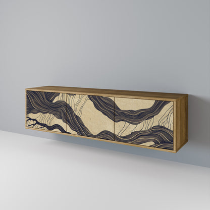 Mobile TV a 3 ante UNIFIED FRAGMENTS in effetto rovere