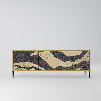 Mobile TV a 3 ante UNIFIED FRAGMENTS in effetto rovere