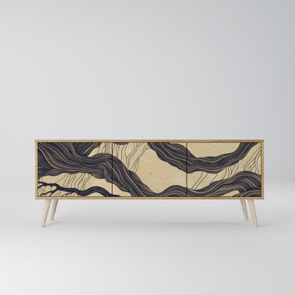 Mobile TV a 3 ante UNIFIED FRAGMENTS in effetto rovere