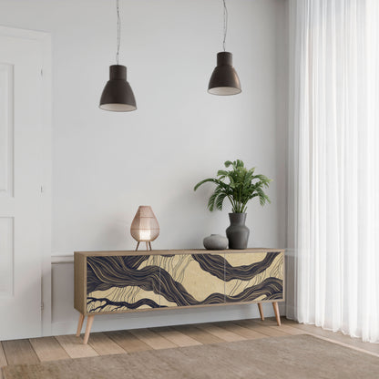 Mobile TV a 3 ante UNIFIED FRAGMENTS in effetto rovere