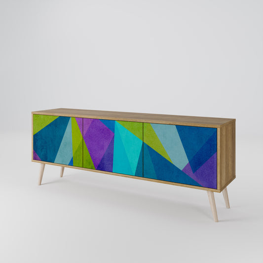 Mobile TV COLD SHOWCASE a 3 ante in effetto rovere