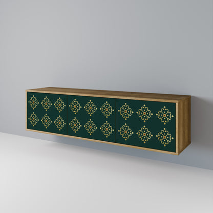 Mobile TV ROYAL MEDALLION a 3 ante effetto rovere