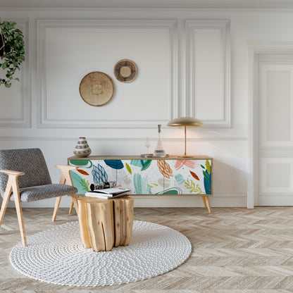 Mobile TV BOTANICAL HURRICANE a 3 ante in effetto rovere