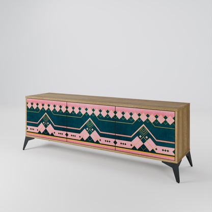 ROYAL COMPOSITION Mobile TV 3 ante effetto rovere