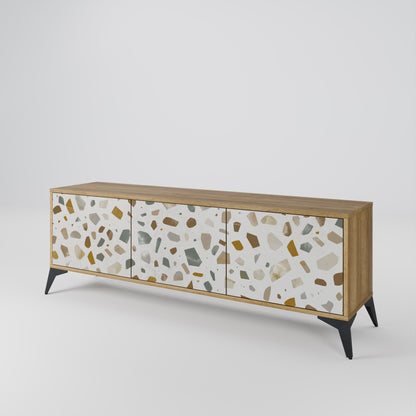 PIECES OF TOMORROW Mobile TV a 3 ante in effetto rovere