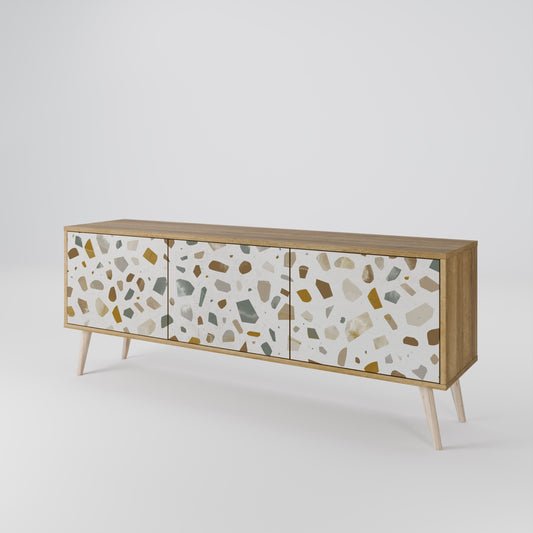 PIECES OF TOMORROW Mobile TV a 3 ante in effetto rovere