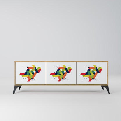 Mobile TV FUTURE SIGN a 3 ante in effetto rovere