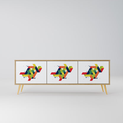 Mobile TV FUTURE SIGN a 3 ante in effetto rovere