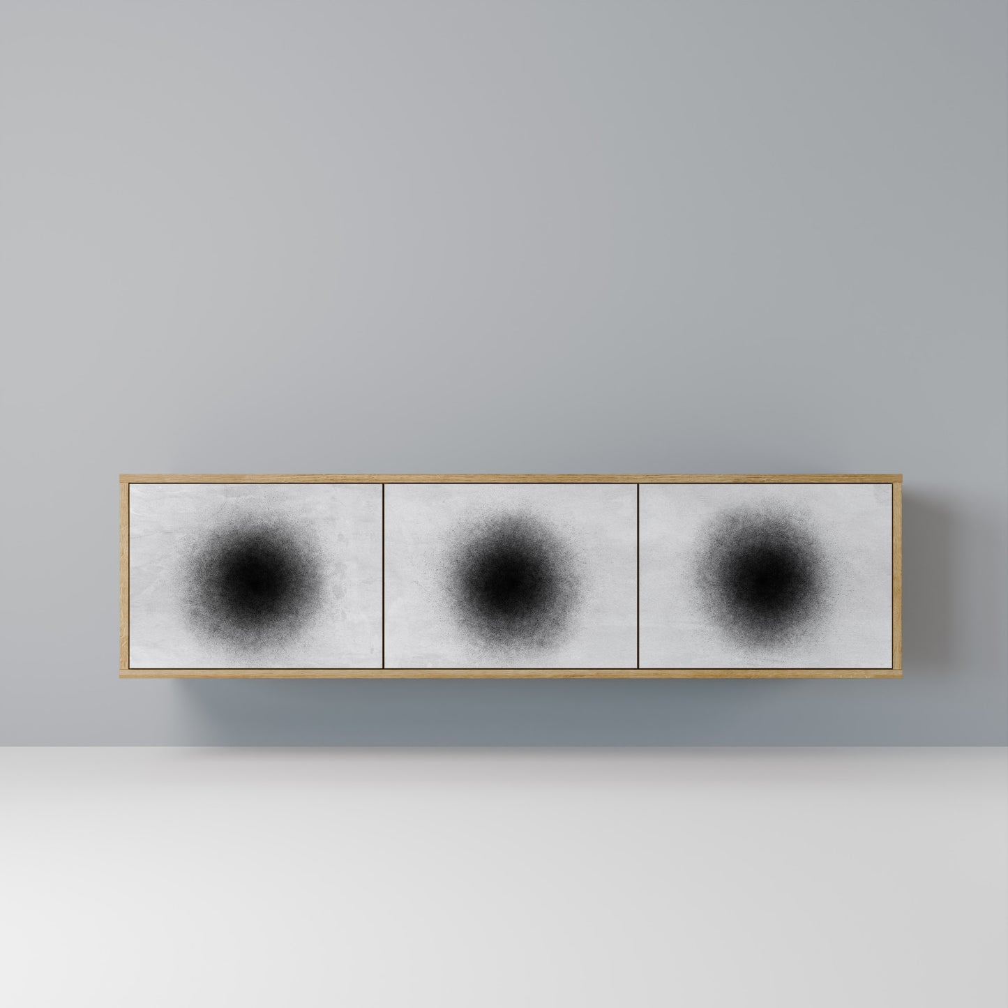 Mobile TV BLACK HOLE a 3 ante in effetto rovere