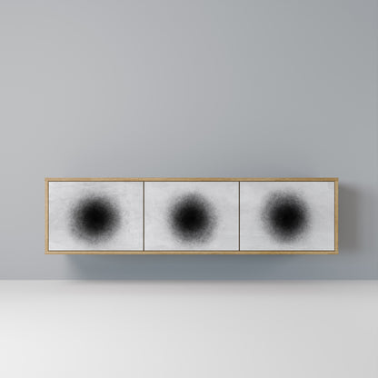 Mobile TV BLACK HOLE a 3 ante in effetto rovere