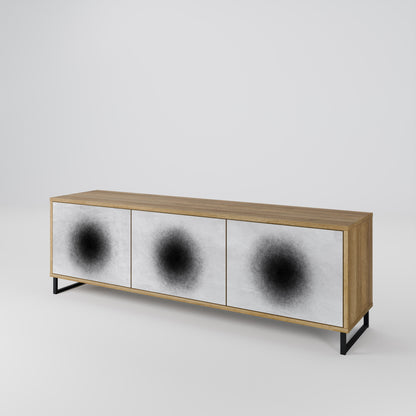 Mobile TV BLACK HOLE a 3 ante in effetto rovere