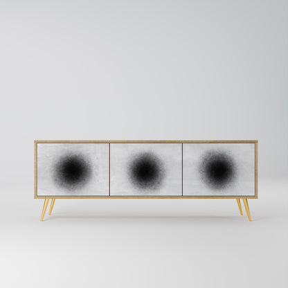 Mobile TV BLACK HOLE a 3 ante in effetto rovere