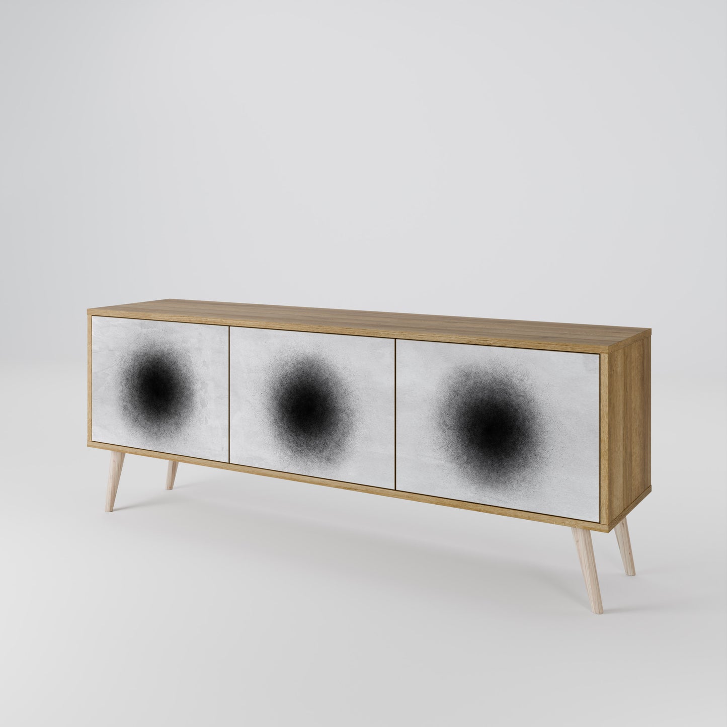 BLACK HOLE Mobile TV a 3 Ante in Effetto Rovere