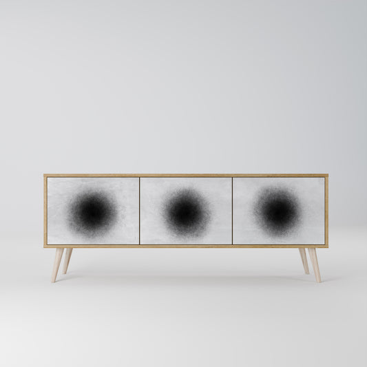 Mobile TV BLACK HOLE a 3 ante in effetto rovere