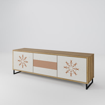 Mobile TV DAILY HARMONY a 3 ante effetto rovere
